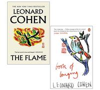 Leonard cohen collection 2 books set (the flame, book of longing)