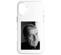 Leonard Cohen Hallelujah Songwriter Portrait par AJ Barratt Coque pour iPhone 16 Plus