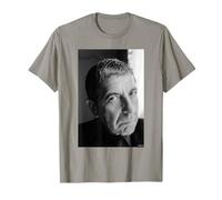 Leonard Cohen Hallelujah Songwriter Portrait par AJ Barratt T-Shirt