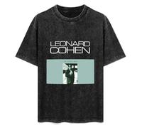 Leonard Cohen I'm Your Man T-Shirt Unisex Black Tee L