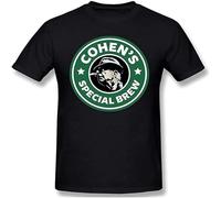 Leonard Cohen Men T Shirts Short Sleeves Crew Neck Tees Summer Casual Tops S