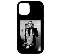 Leonard Cohen Photo avec Lucca Joy Daughter par AJ Barratt Coque pour iPhone 12/12 Pro
