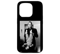 Leonard Cohen Photo avec Lucca Joy Daughter par AJ Barratt Coque pour iPhone 15 Pro