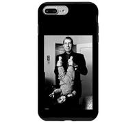 Leonard Cohen Photo avec Lucca Joy Daughter par AJ Barratt Coque pour iPhone 7 Plus/8 Plus