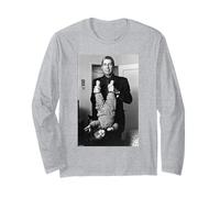 Leonard Cohen Photo avec sa Fille Lucca Joy par AJ Barratt Manche Longue