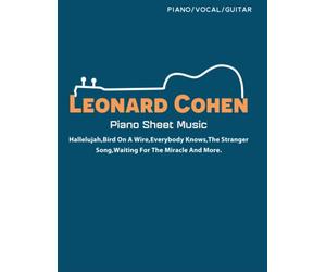 Leonard Cohen Piano Sheet Music: Piano/Vocal/Guitar