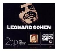 LEONARD COHEN "SONGS OF LEONARD COHEN & SONGS OF LOVE AND HATE" 2 CD NEW