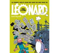 Léonard - Compilation - Tome 1 - Génie à la page Encyclopédie mise à jour des inventions de Léonard - Bob De Groot - Le Lombard Eds - cartonné - Bande dessinée jeunesse