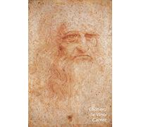 Léonard de Vinci Carnet: l'Autoportrait à la Craie Rouge | Idéal pour l'École, Études, Recettes ou Mots de Passe | Parfait pour Prendre des Notes | Beau Journal
