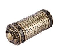 Léonard de Vinci Code Jouet Rétro Da Vinci Code Mini Cryptex pour Noël Saint Valentin Cadeaux d'anniversaire Les Plus Intéressants