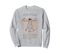 Léonard de Vinci L'Homme de Vitruve Sweatshirt