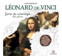 Léonard de Vinci - Livre de coloriage non officiel