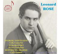 Léonard Rose Joue Dvorak, Saint-Saëns, Tchaïkovski, Beethoven et Brahms