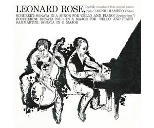 Leonard Rose joue Schubert Boccherini & Sammartini