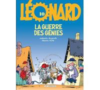 Léonard - Tome 10 - La Guerre des génies - Bob De Groot - Le Lombard Eds - cartonné - Bande dessinée jeunesse