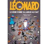 Léonard - Tome 35 - Le Génie donne sa langue au chat - Bob De Groot - Le Lombard Eds - cartonné - Bande dessinée jeunesse
