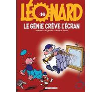 Léonard - Tome 46 - Le génie crève l'écran - Bob De Groot - Le Lombard Eds - cartonné - Bande dessinée jeunesse