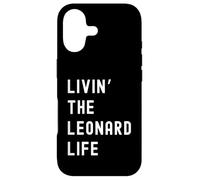 Leonard Vivant la Vie de Leonard Nom Amusant Coque pour iPhone 17