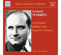 Leonard Warren, Baryton Sea Shanties - Kipling Songs - Songs For Everyone
