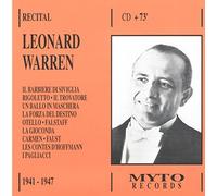 Leonard Warren - Recital 1941 [Import]
