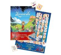 Léonarde - vol. 01 + jeu de société offert - édition limitée 2025 La barbe du Houéran - Anne-Catherine Ott - Drakoo - Boîte ou accessoire - Bande dessinée jeunesse