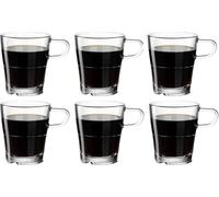 Leonardo 014649 Mug avec Anse Senso Verre Transparent Set de 6