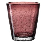 Leonardo 034761 Burano Gobelet/verre/verre à jus de fruit/verre à eau Violet/rouge 230 ml