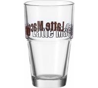 LEONARDO 043399 Solo Tasse à latte macchiato 410ml, verre, H 14 cm, transparent