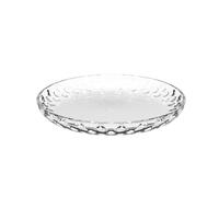 LEONARDO 066339 Cucina Optic Assiette à dessert Ø 18 cm, verre, transparent