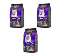 Leonardo Adult Senior | Pack de 3 | 3 x 300 g | Nourriture sèche pour Chats Adultes et Seniors | avec du Poulet Frais | Apport énergétique réduit pour Une Silhouette Saine