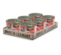 Leonardo Aliment Humide [6 x 200 g Riche en Boeuf] Aliment Humide sans céréales pour Chats | Aliment Humide Complet en boîte