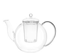 Leonardo Armonia Unique Théière 1200 ML Transparent - bouilloires (Single Théière, 1200 ML, Transparent, Verre, 192 mm, 175 mm)