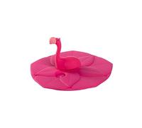 Leonardo Bambini 018727 Couvercle en verre lavable au lave-vaisselle sans BPA Motif flamant rose 9 cm de diamètre