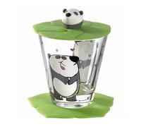 Leonardo Bambini Panda Kit De Boisson En Verre Pour Enfants 3 Pièces