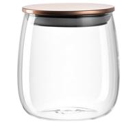 Leonardo boîte à thé Tè per Te, boîte à provisions, verre à provisions, mélange de matériaux, multicolore, 800 ml