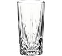 Leonardo Capri 022777 Verre à jus de fruits avec relief en forme d'étoile Passe au lave-vaisselle Grand verre à eau 390 ml