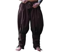 Leonardo Carbone® Pantalon Viking Rus Norman - Pantalon pour homme, vêtement médiéval, pantalon viking, costume pour homme, tenue de festival, Vikings, LARP, cosplay, pantalon de loisirs long - 100