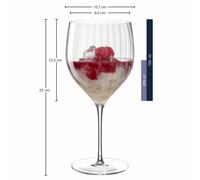 Leonardo Cocktailglas Poesia, Cocktail Glas, Aperolglas, Weinglas, Kristallglas, Klar, 300 ml, 069166
