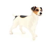 Leonardo Collection Jack Russell Terrier en résine, pour Chien, Pierre, Blanc