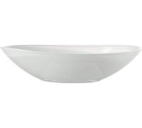 Leonardo Coupe ovale 22 blanc Alabastro
