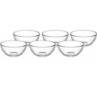 Leonardo Cucina Schale 6er Set, Schüssel, Schälchen, Dekoration, Glas, Ø 10 cm, 100 ml, 66325