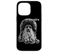 Leonardo da Vinci Artiste Maître Peintre Renaissance Coque pour iPhone 14 Pro Max