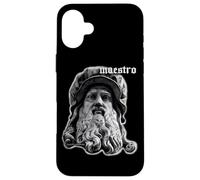 Leonardo da Vinci Artiste Maître Peintre Renaissance Coque pour iPhone 16 Plus