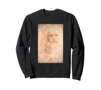Leonardo da Vinci Autoportrait d'un Homme Barbu (1513) Sweatshirt