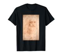 Leonardo da Vinci Autoportrait d'un Homme Barbu (1513) T-Shirt