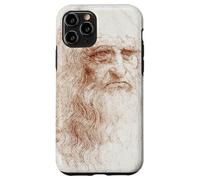 Leonardo da Vinci Autoportrait Renaissance Peinture Artiste Coque pour iPhone 11 Pro