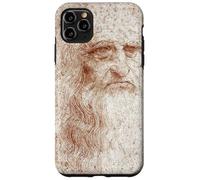 Leonardo da Vinci Autoportrait Renaissance Peinture Artiste Coque pour iPhone 11 Pro Max