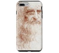 Leonardo da Vinci Autoportrait Renaissance Peinture Artiste Coque pour iPhone 7 Plus/8 Plus