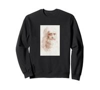 Leonardo da Vinci Autoportrait Renaissance Peinture Artiste Sweatshirt