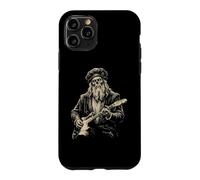 Leonardo da Vinci Guitare Zombie Renaissance Italienne Coque pour iPhone 11 Pro